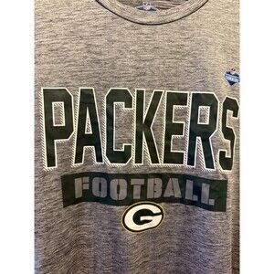 Green Bay Packers Football NFL Combine T-shirt Gray Xl Extra Large - NWT